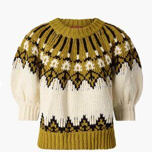 Altuzarra Marty Fair Isle cotton sweater